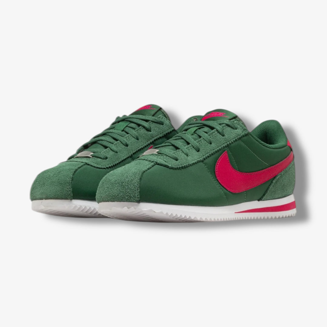 Nike Cortez TXT (GS) Gorge Green Wild Cherry White IH7654-300