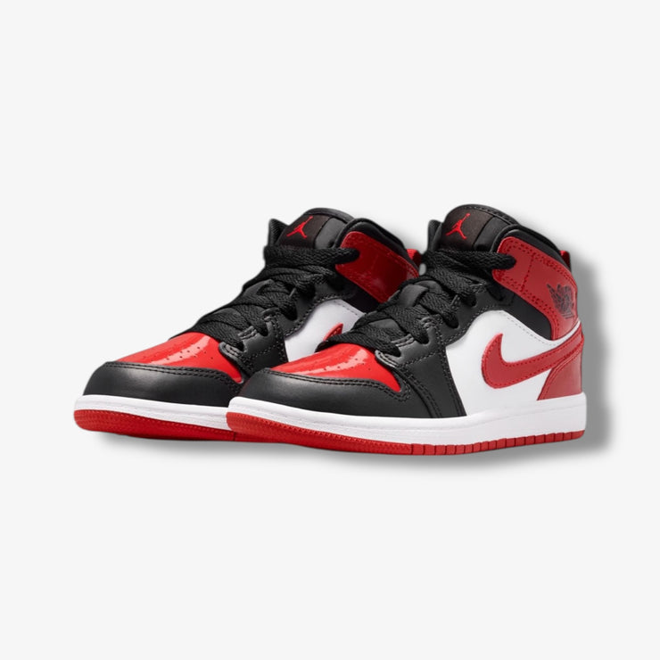 Air Jordan 1 Mid SE PS black varsity red white HV4444-006