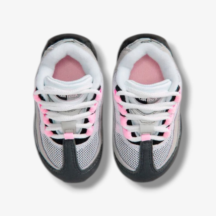 Nike Air Max 95 S TD Black Pink Foam White Toddler Sizes 905462