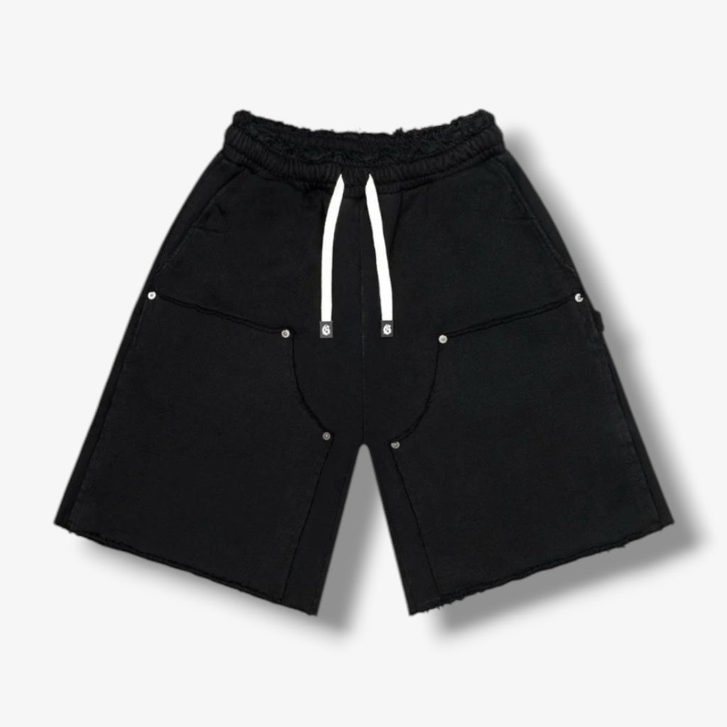 Godspeed Distressed Carpenter Shorts Flat Black – Sneaker Junkies