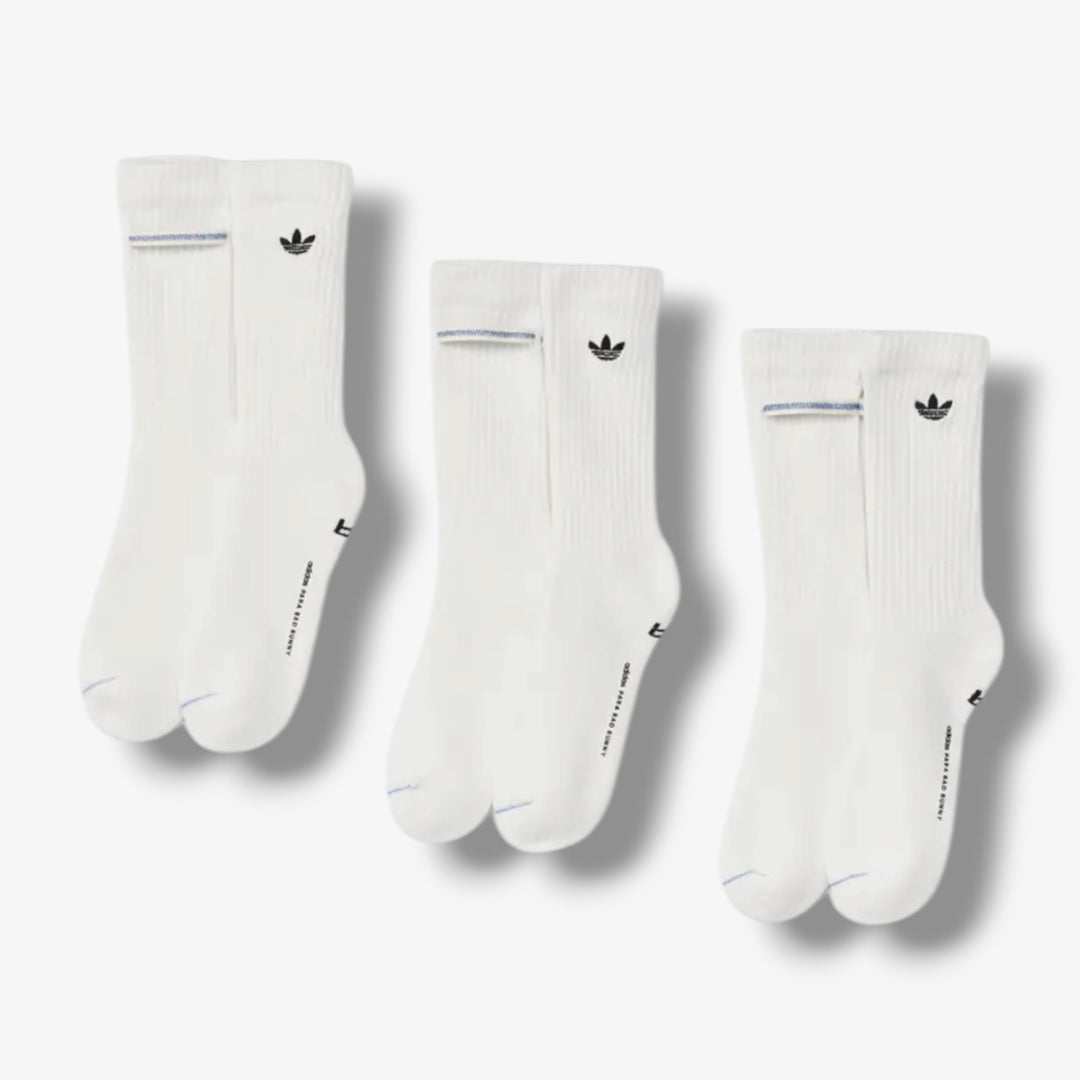 Adidas Bad Bunny sock 3 pack white KC3583 – Sneaker Junkies