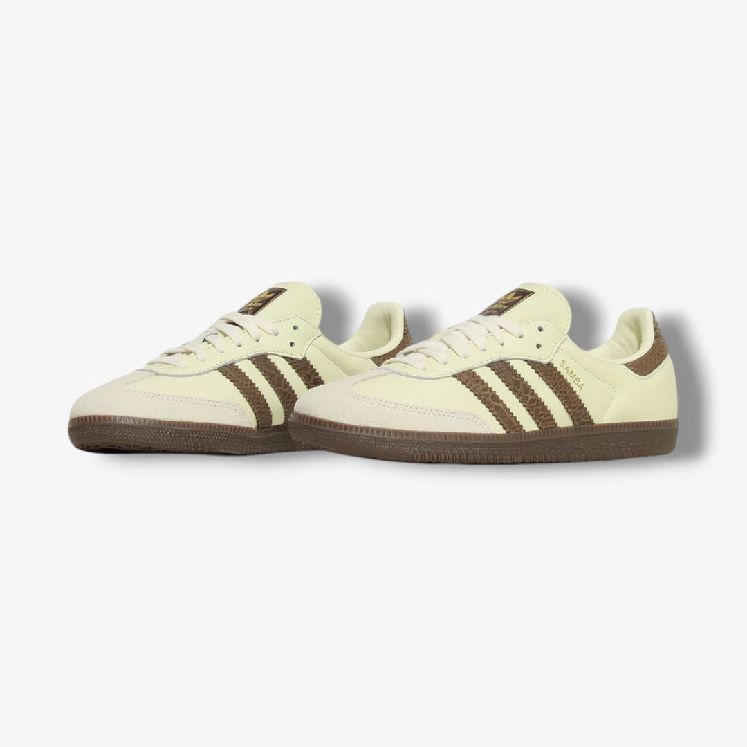 Women's Adidas Samba OG Cream Earth IH3980 – Sneaker Junkies