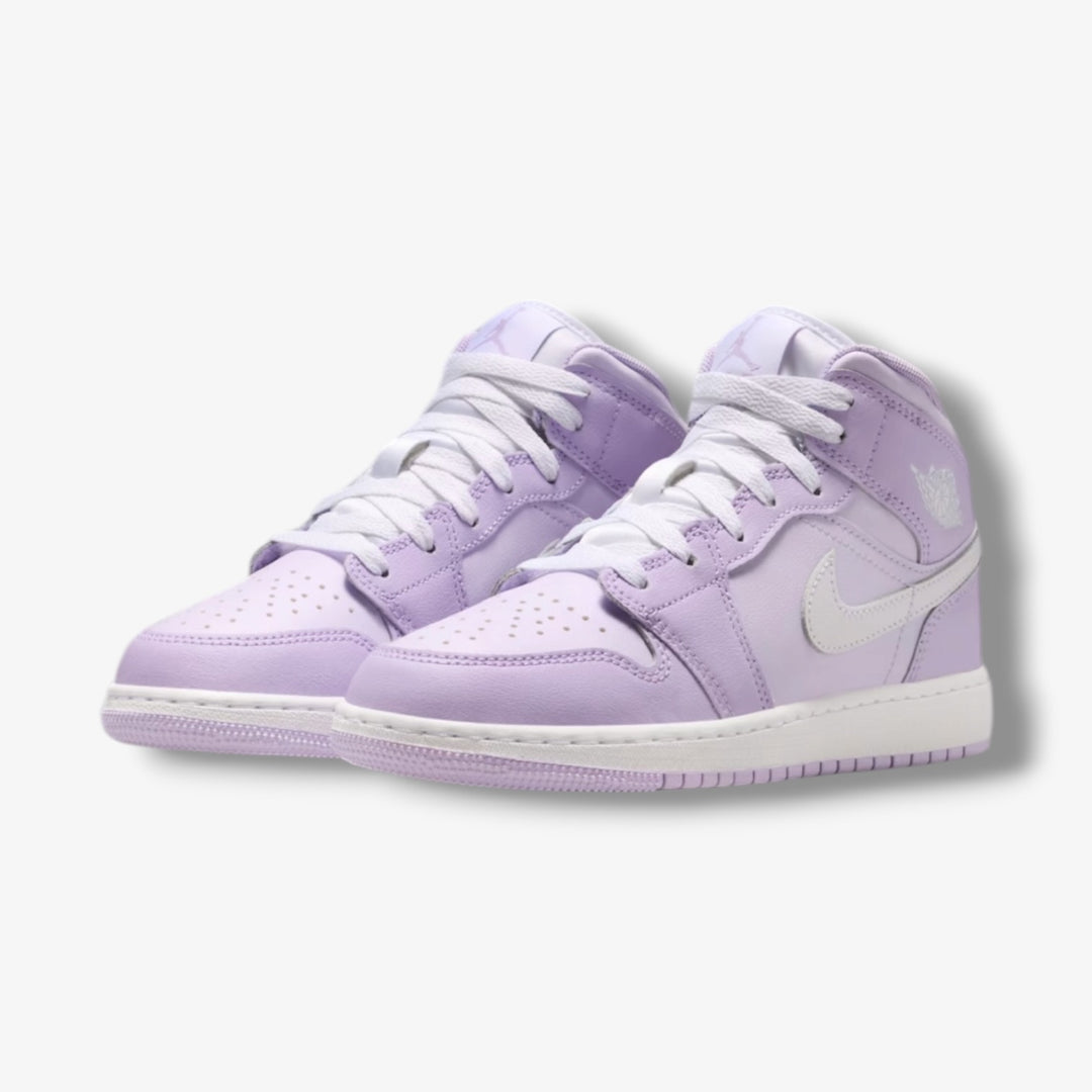 Air Jordan 1 Mid GS violet Mist white DQ8423-502 – Sneaker Junkies