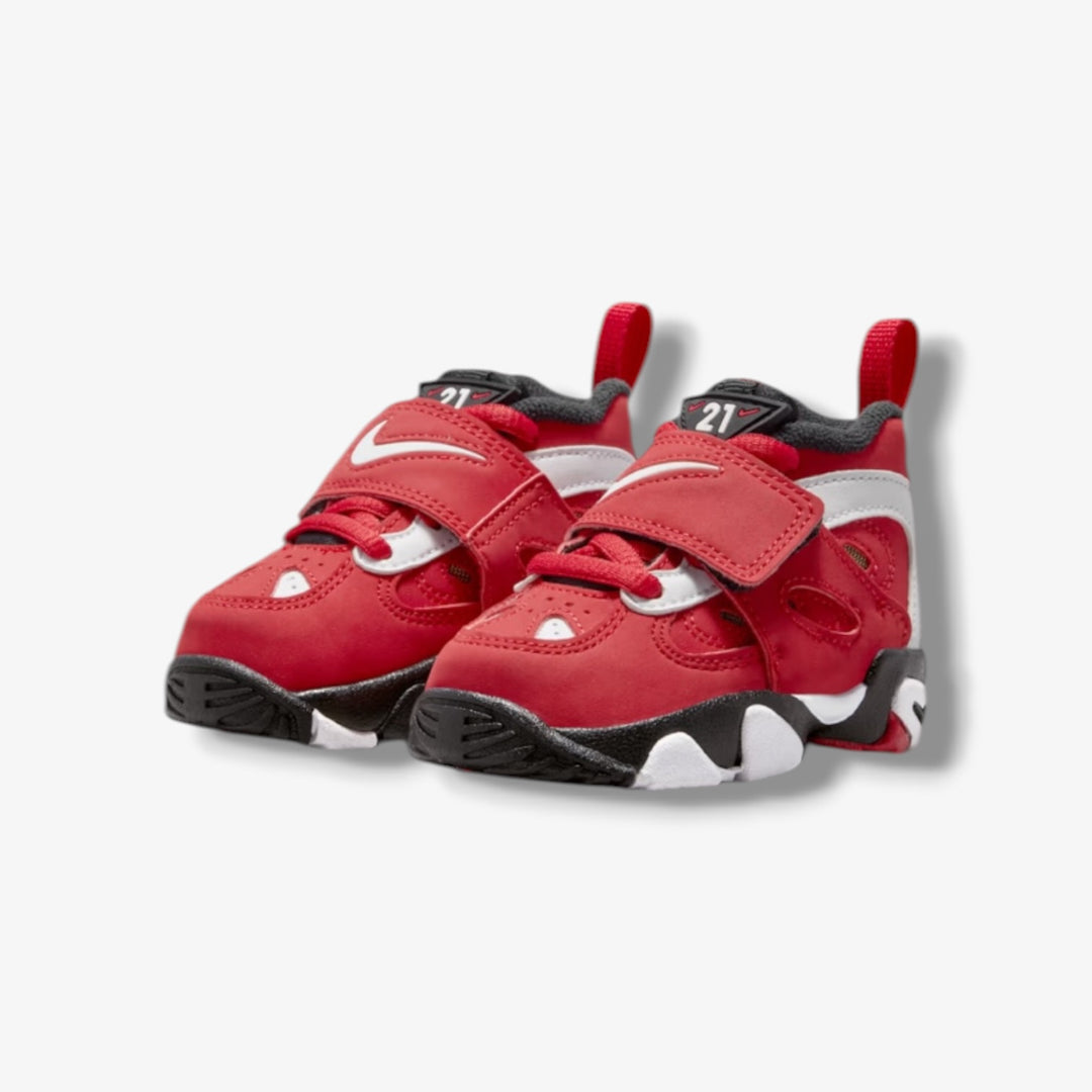 Nike Diamond Turf II TD Prime Red White Black Toddler Sizes IR4725
