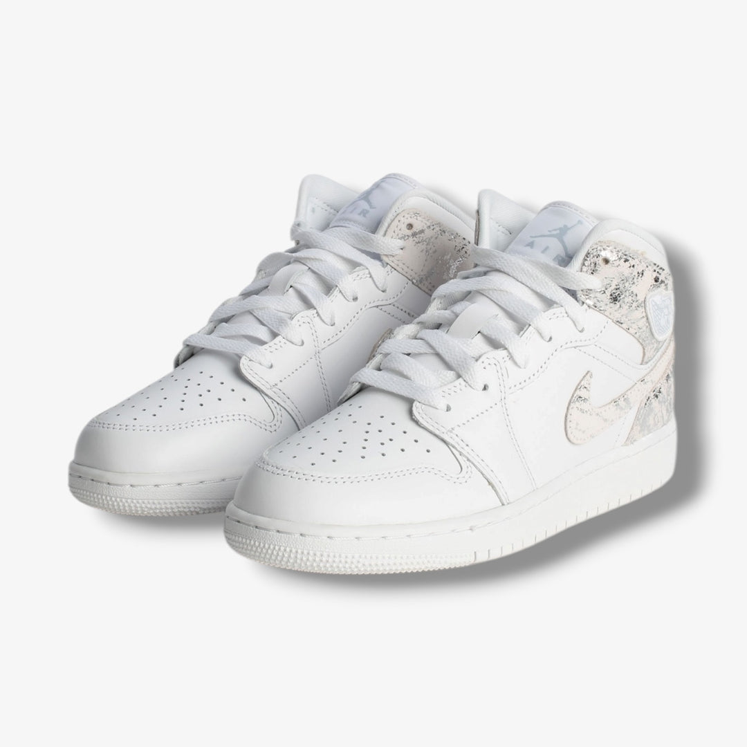 Air Jordan 1 Mid White Field Silver White IR2320-100 – Sneaker Junkies