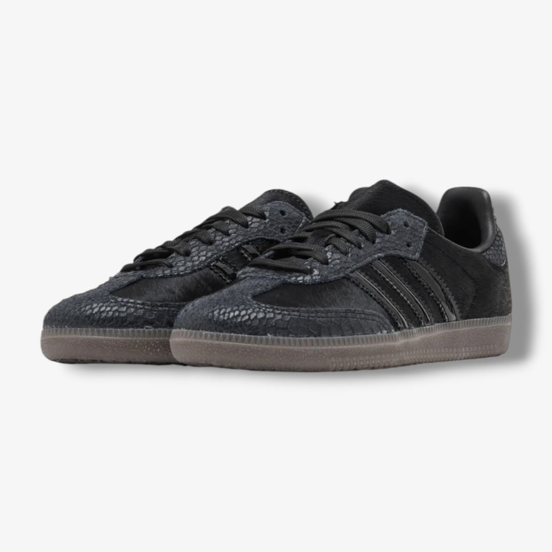Women's Adidas Samba OG Core Black Pony Croc IH9149 Sneaker Junkies Women's Adidas Samba OG Core Black Pony Croc IH9149 Sneaker Junkies