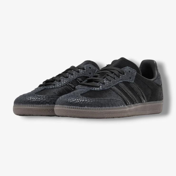 Women's Adidas Samba OG Core Black Pony Croc IH9149 – Sneaker Junkies