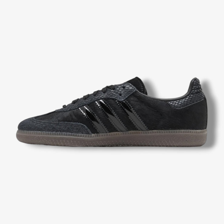 adidas gazelle silver green womens Women's Adidas Samba OG Core Black Pony Croc IH9149 – Sneaker Junkies