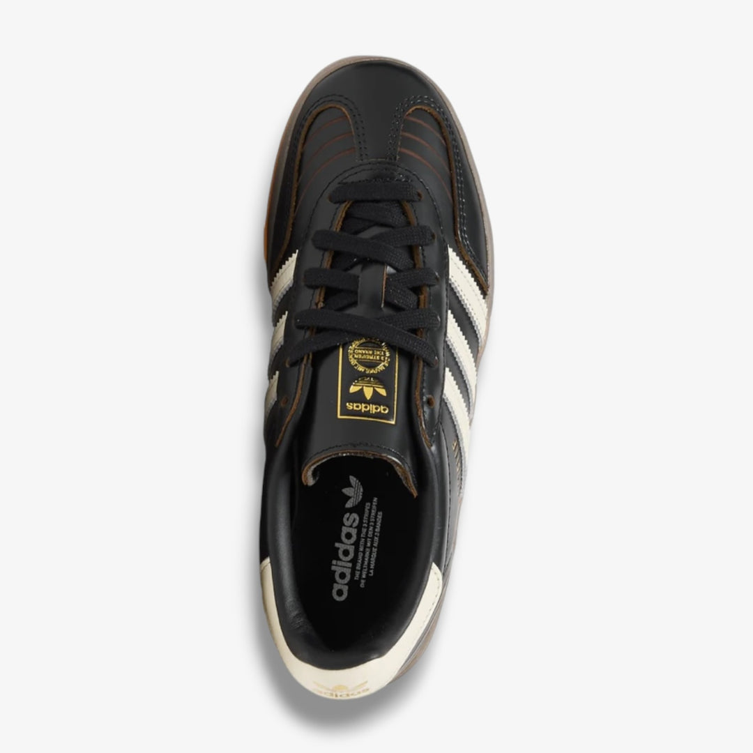 Adidas Gazelle Indoor Core Black Crew White Gum IH9679 – Sneaker Junkies