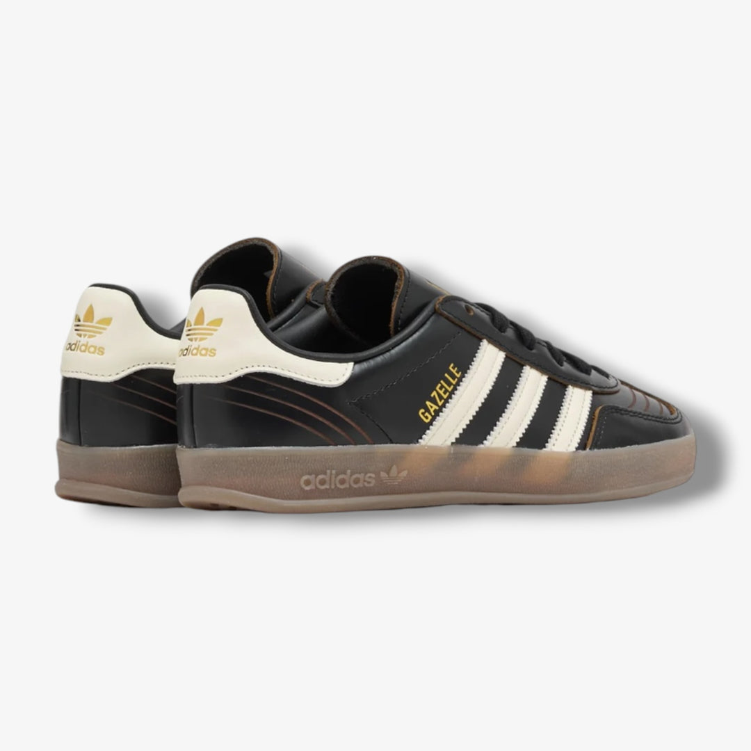 Adidas Gazelle Indoor Core Black Crew White Gum IH9679 – Sneaker Junkies