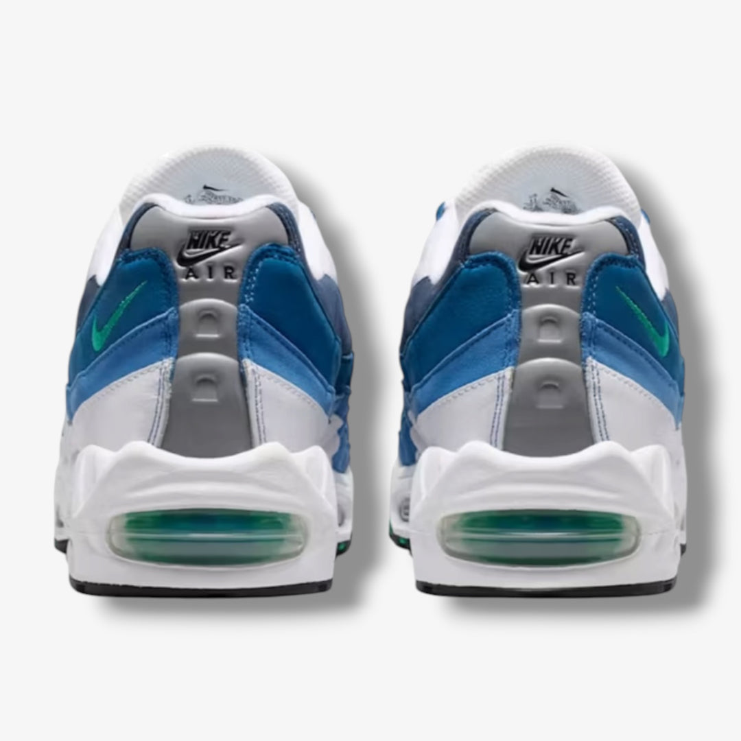 Nike Air Max 95 Big Bubble White Emerald Green Lake Blue IH7855