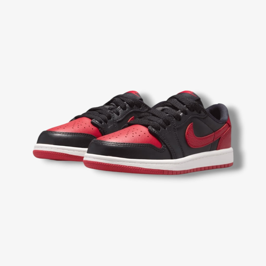 Jordan 1 Retro Low OG PS Black varsity red IW6278-001 – Sneaker
