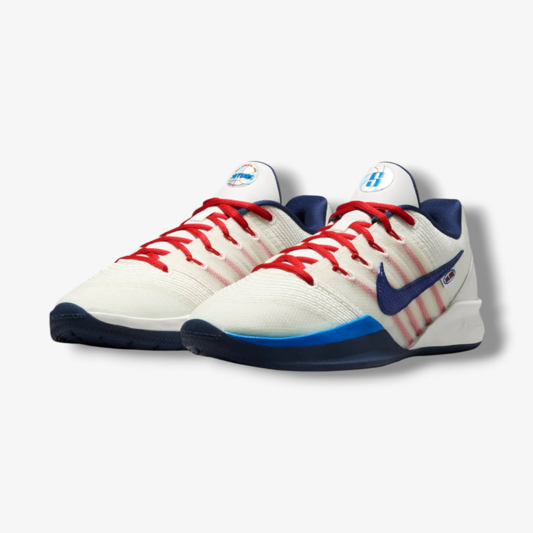 Nike Womens Sabrina 3 'WNBA 30th' Sail Tm Navy Atom Red IH1125-100