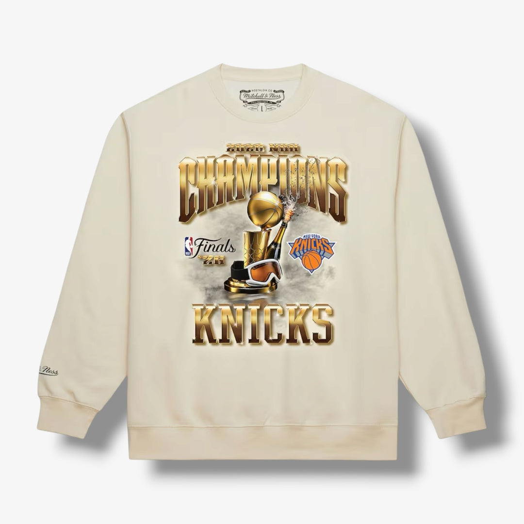 Mitchell & Ness New York Knicks Cream 2026 NBA Finals Champions