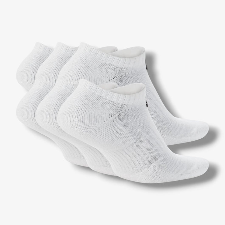 Nike No Show Socks White 6 pack SX7675-100 – Sneaker Junkies