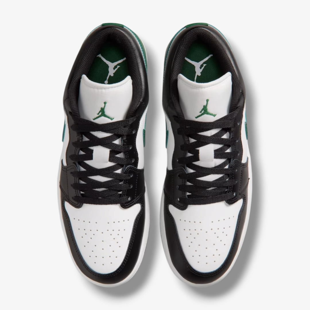 Air Jordan 1 Low Black summit gorge green 553558-047