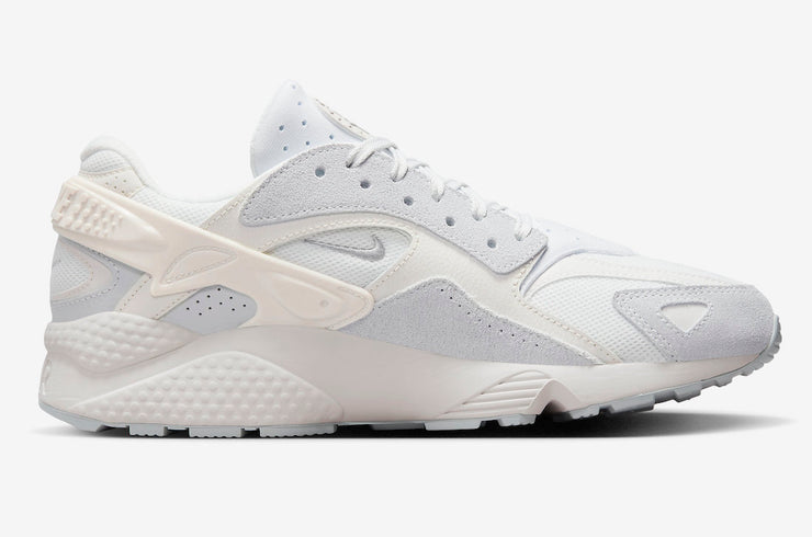 NIKE AIR HUARACHE RUNNER Summit White Metallic Silver DZ3306-100