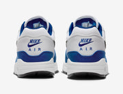 Nike Air Max 1 White Black Deep Royal Blue FD9082-100