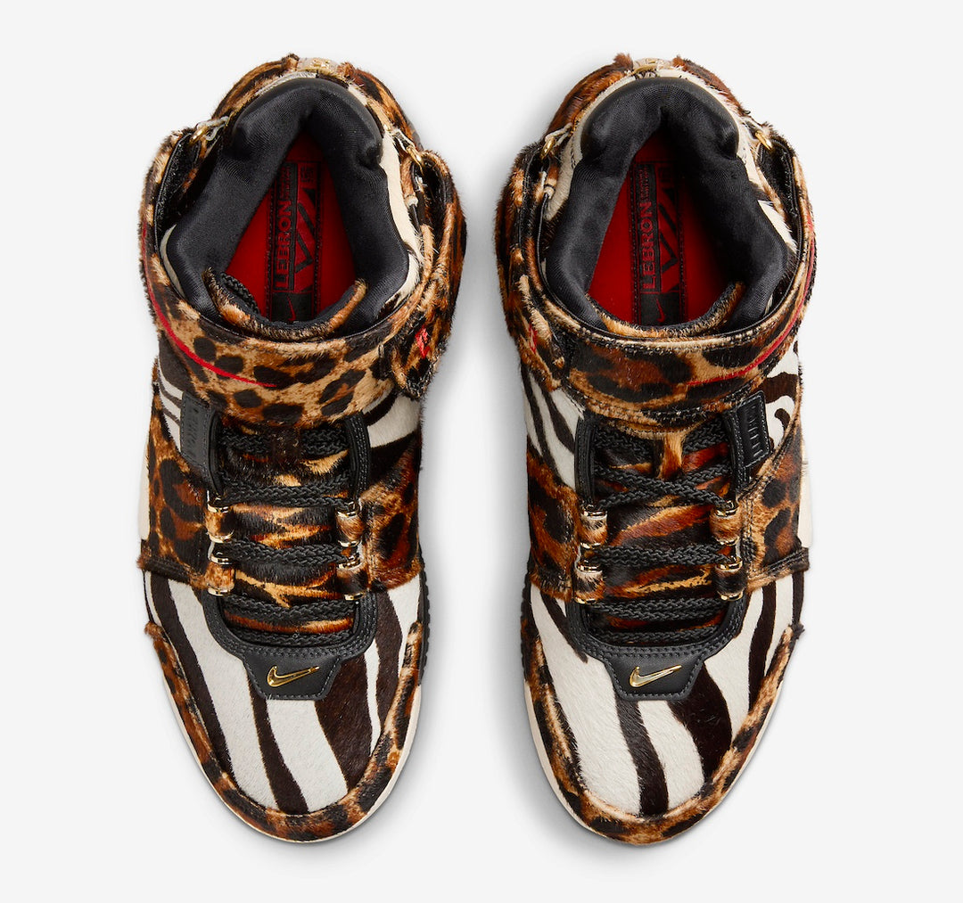 NIKE ZOOM LEBRON 2 LX Beast QS MAPLE/UNIVERSITY RED-BLACK