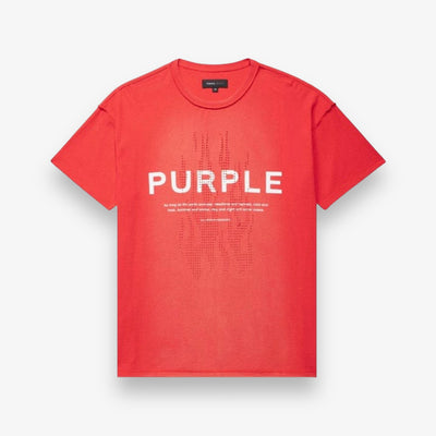 Purple Brand Inside Out Tee Enzyme High Red Flame