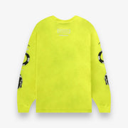 The Hundreds X Beetlejuice Long Sleeve Safety Green
