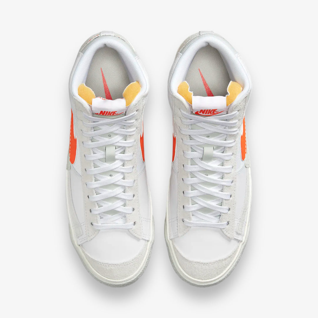 NIKE BLAZER MID PRO CLUB White Safety Orange Sail DQ7673-103 