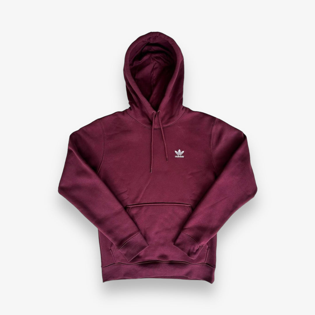 Fleece Hoodie Adidas Women's Trefoil Hoodie Burgundy Adidas