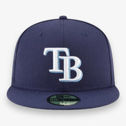 New Era Tampa Bay Rays Authentic Collection Navy Fitted