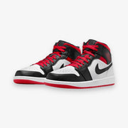 Air Jordan 1 Mid White Gym Red Black DQ8426-106