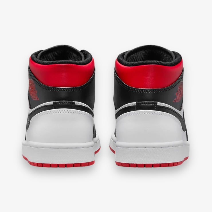 Air Jordan 1 Mid White Gym Red Black DQ8426-106