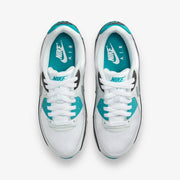 Women's Nike Air Max 90 White Cool Grey Teal Nebula FB8570-101