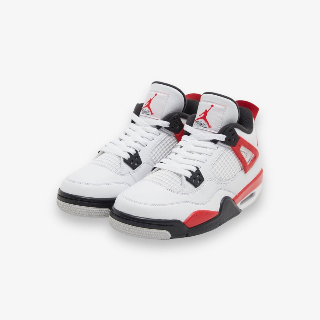 Air Jordan 4 Retro (GS) White Fire Red Black 408452-161 – Sneaker