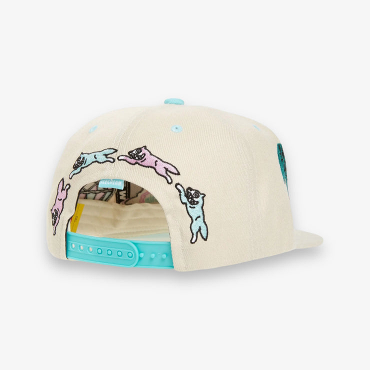 Ice Cream Tropic Thunder Snapback Hat Whisper White