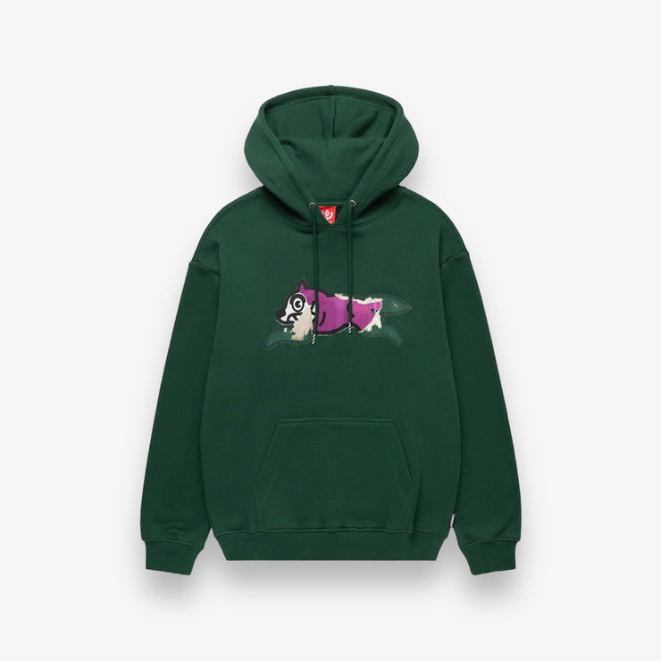 Ice Cream Sticker Hoodie Dark Green