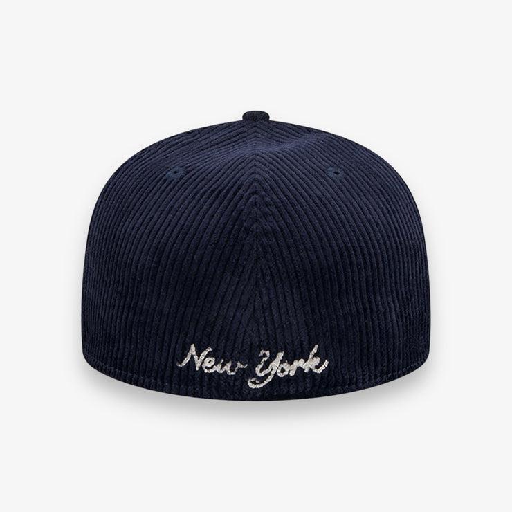 New Era Cap Letterman Pin Yankees Navy Corduroy Fitted