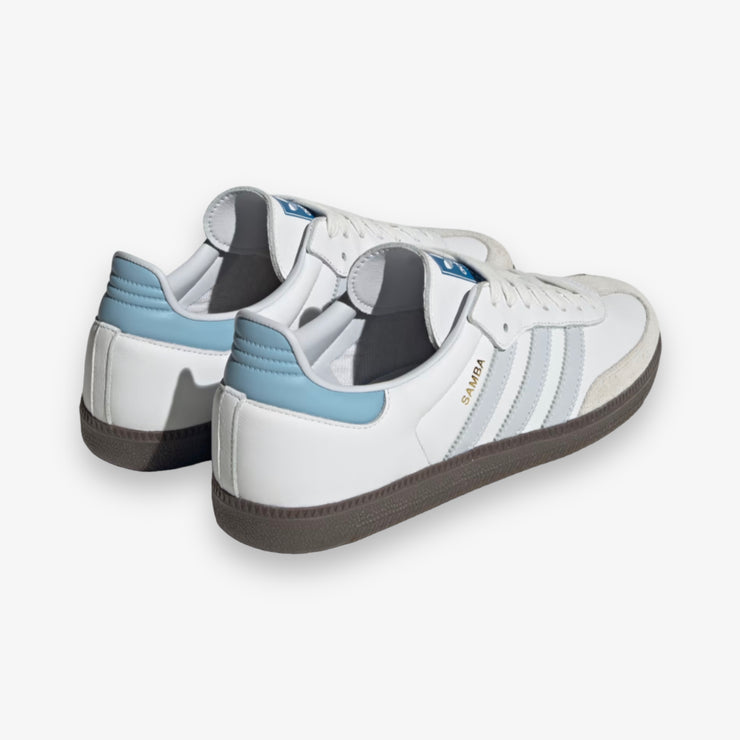 Adidas Samba OG White Halblu ID2055