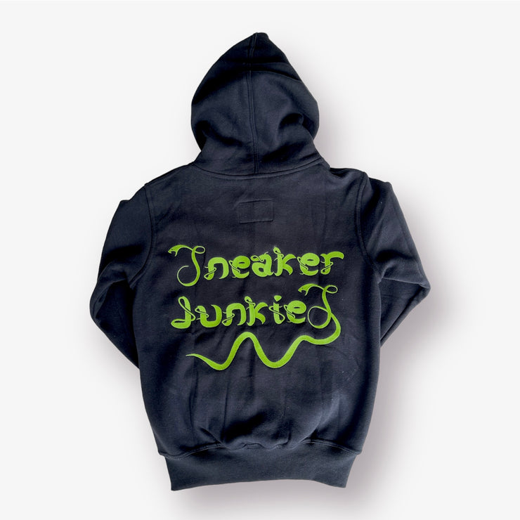 Sneaker Junkies Cobra strike Full zip hoodie Black