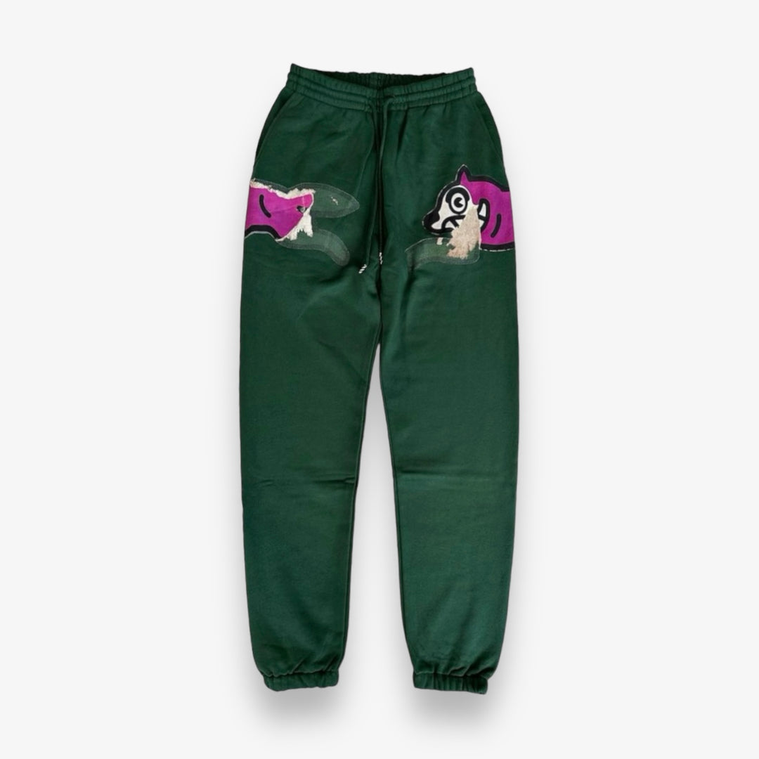 Ice Cream Sideways Sweatpants Dark Green – Sneaker Junkies