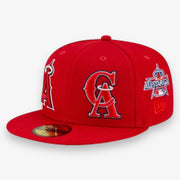 New Era Fitted Angels Logos Red