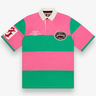 Godspeed Classic Field Rugby shirt Green pink