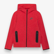 NIKE SPORTSWEAR TECH FLEECE WINDRUNNERLT UNIV RED HTR/BLACK FB7921-672