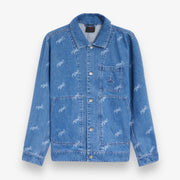 Jordan Flight Denim Jacket Script FN4649-436