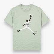 JORDAN FLIGHT MVP TEE SEAFOAM/BLACK/BLACK FN5990-005