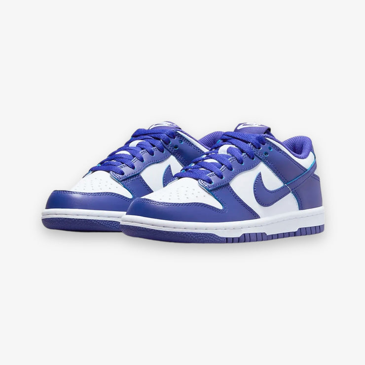 NIKE DUNK LOW GS WHITE/CONCORD-UNIVERSITY RED FB9109-106