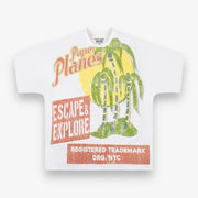 Paper Planes Paradise Heavy Weight Tee White