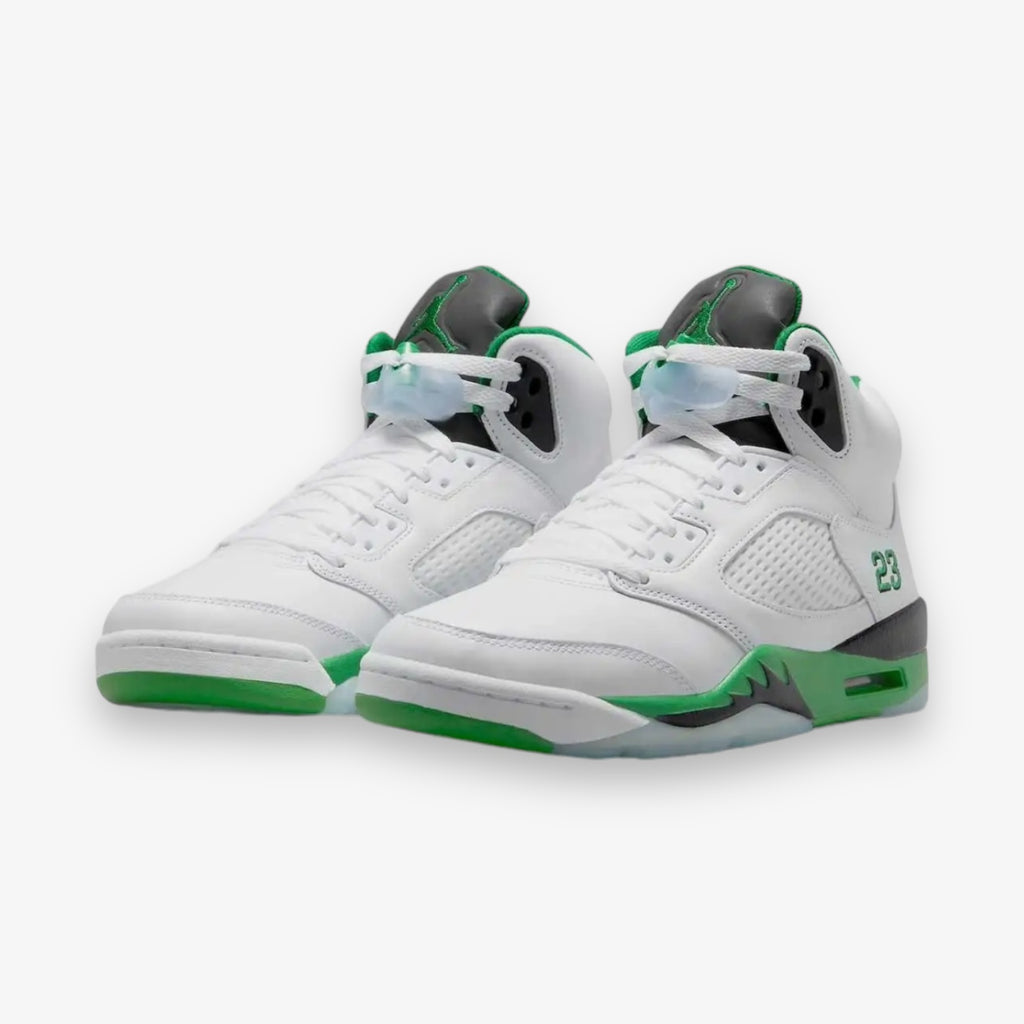 Jordan 5 ホワイト/グリーン JORDAN Air 5 Retro DD9336 103 - Shiekh