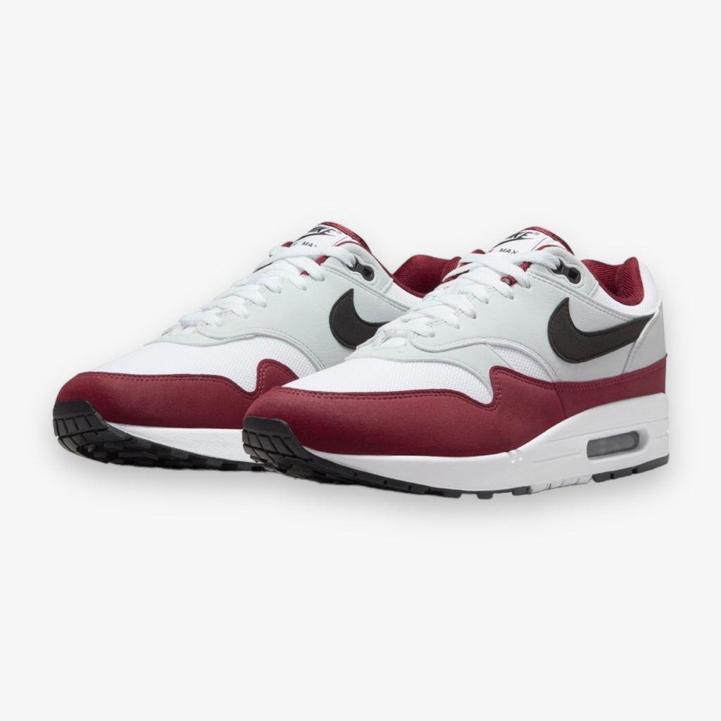 Nike Air Max 1 White Black Dark Team Red FD9082-106 – Sneaker Junkies