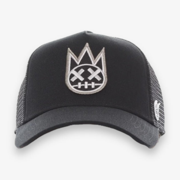 Cult of Individuality clean logo Mesh back trucker black – Sneaker Junkies