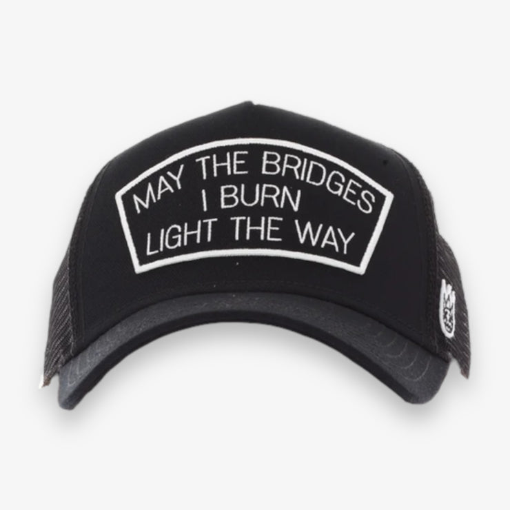 Cult of Individuality May the bridges I burn trucker hat Black