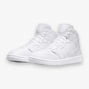 AIR JORDAN 1 MID WHITE/WHITE-WHITE 554724-136